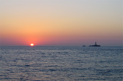 Bild Sonnenuntergang �gypten