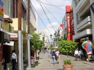 Einkaufsmeile in Santo Domingo
