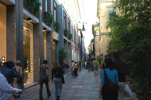 Modestrasse Via della Spiga