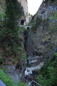 Via Mala Schlucht Br�cke �ber den Rhein