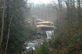 Blick vom Bear Run in Pensylvania