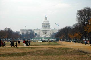 Kapitol an der National Mall