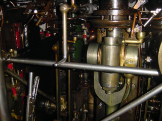 Maschinenraum Dampfer Mariefred