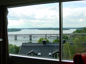 Blick aus dem Hotelzimmer