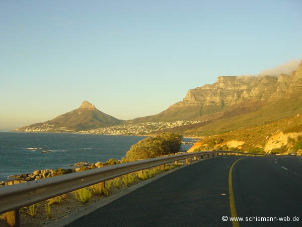 Blick auf Lions Head