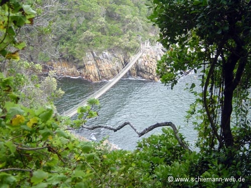 H�ngebr�cke am Storms River Mouth